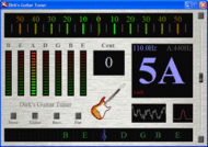 Dirks Guitar Tuner screenshot